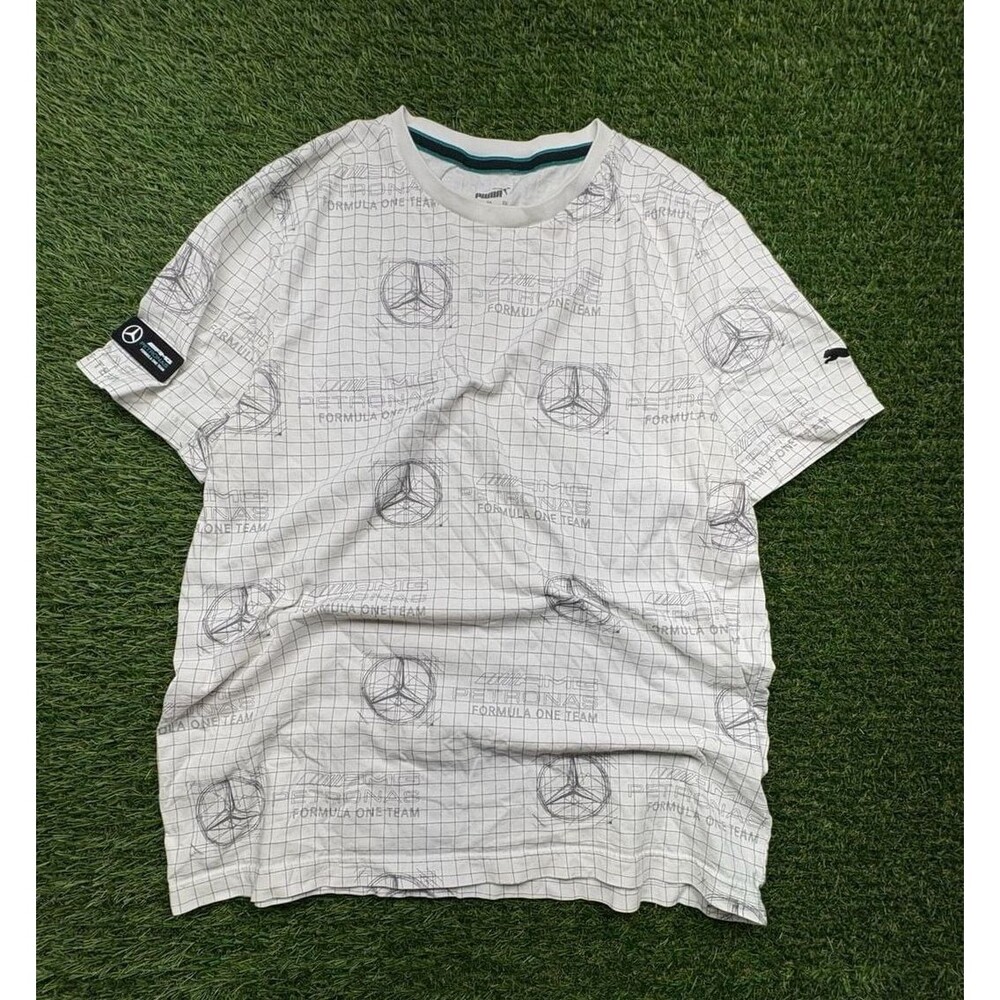 Puma Mercedes AMG Petronas Formula One Team T-Shirt Size L White